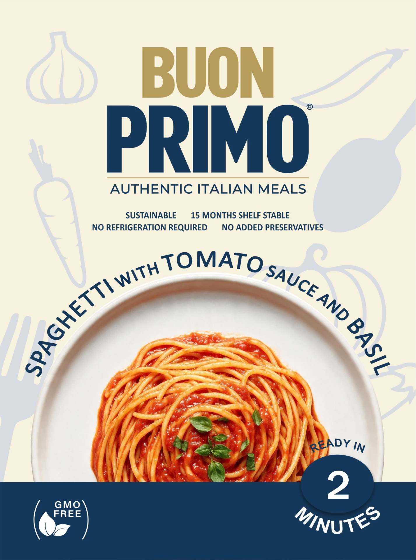 Spaghetti with Tomato Sauce current package front