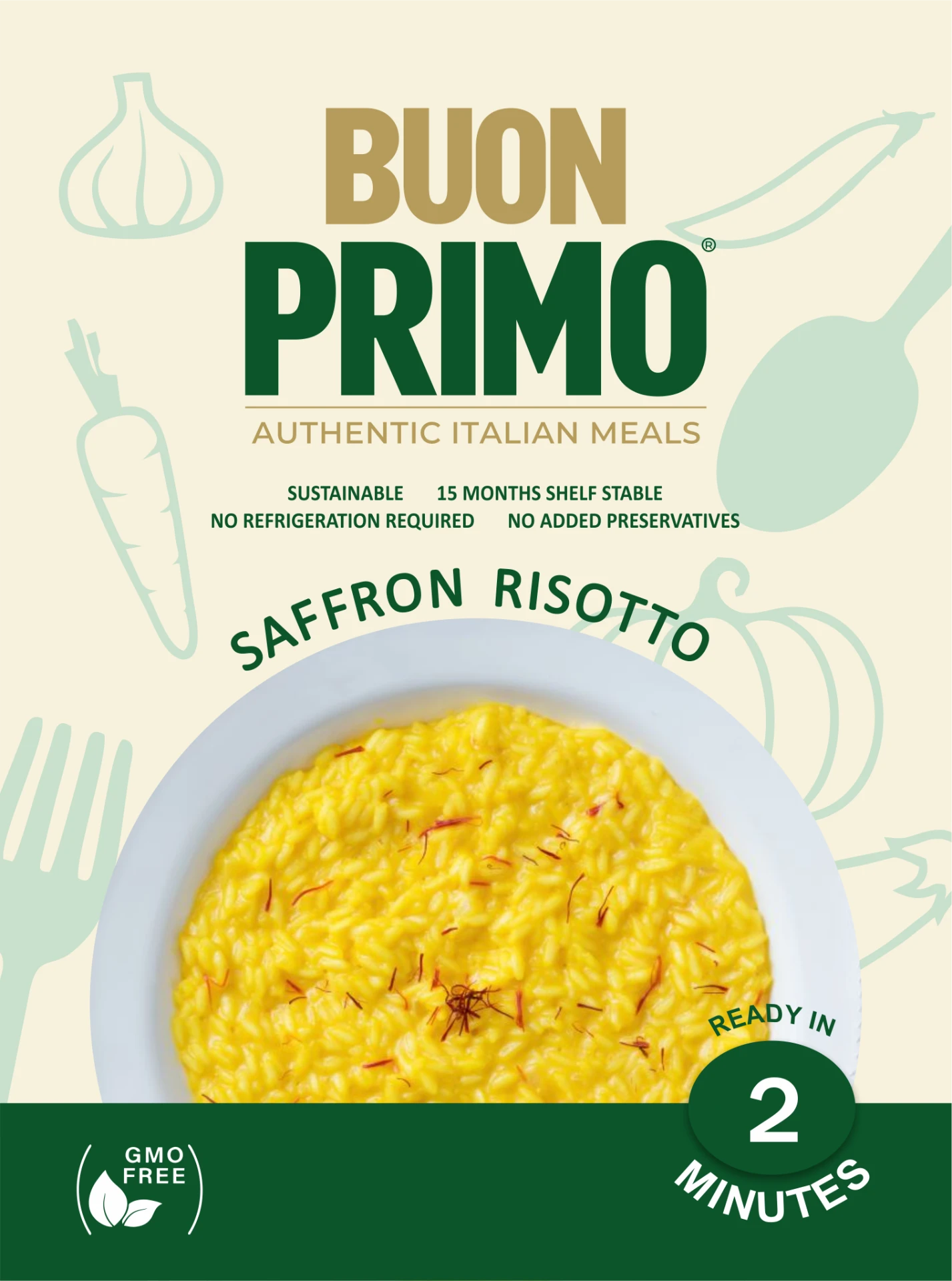 Milanese-Style Saffron Risotto current package front