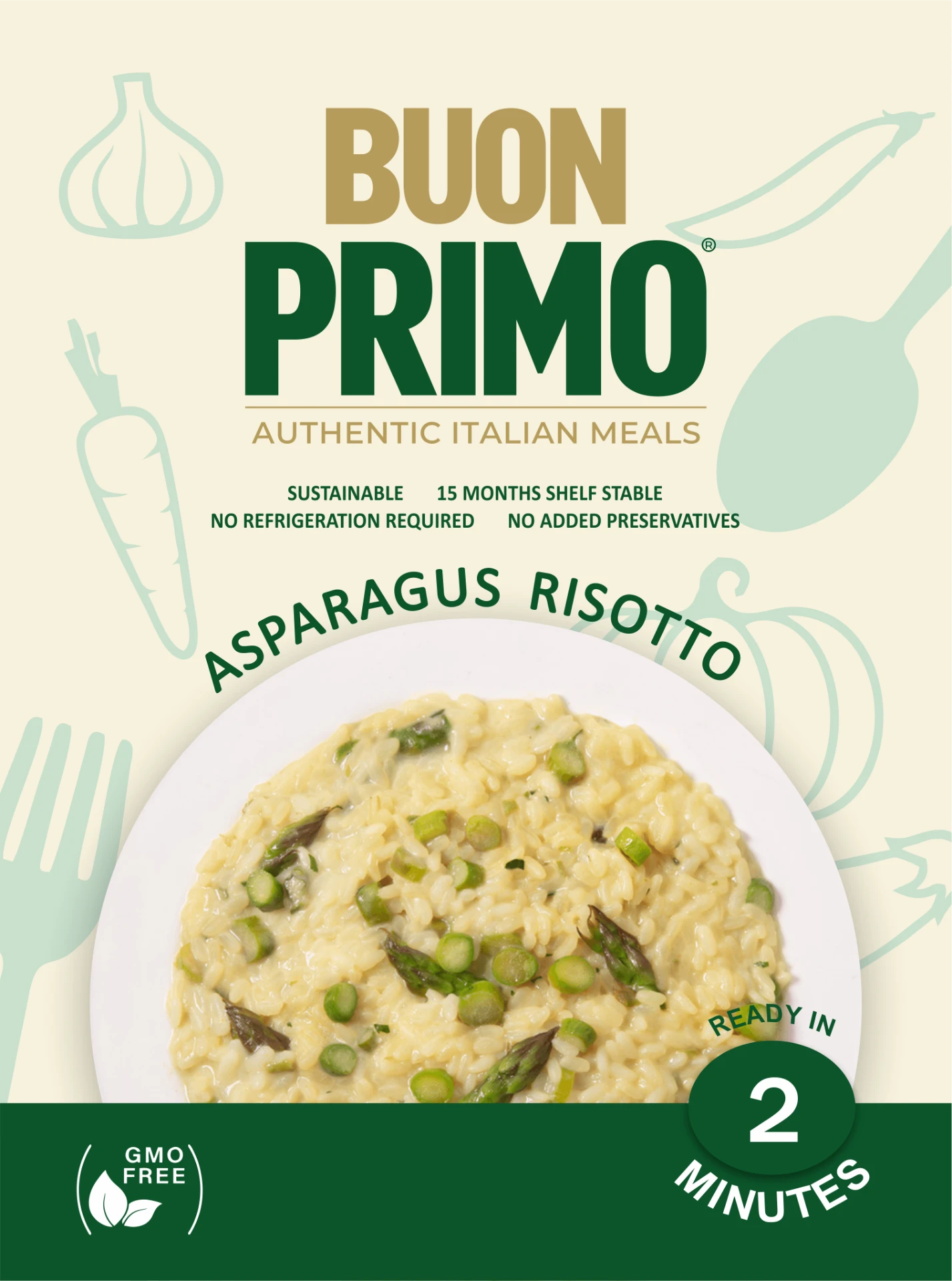 Asparagus Risotto current package front